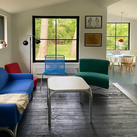 Classic Summer House With Charm And Danish Design * Melby